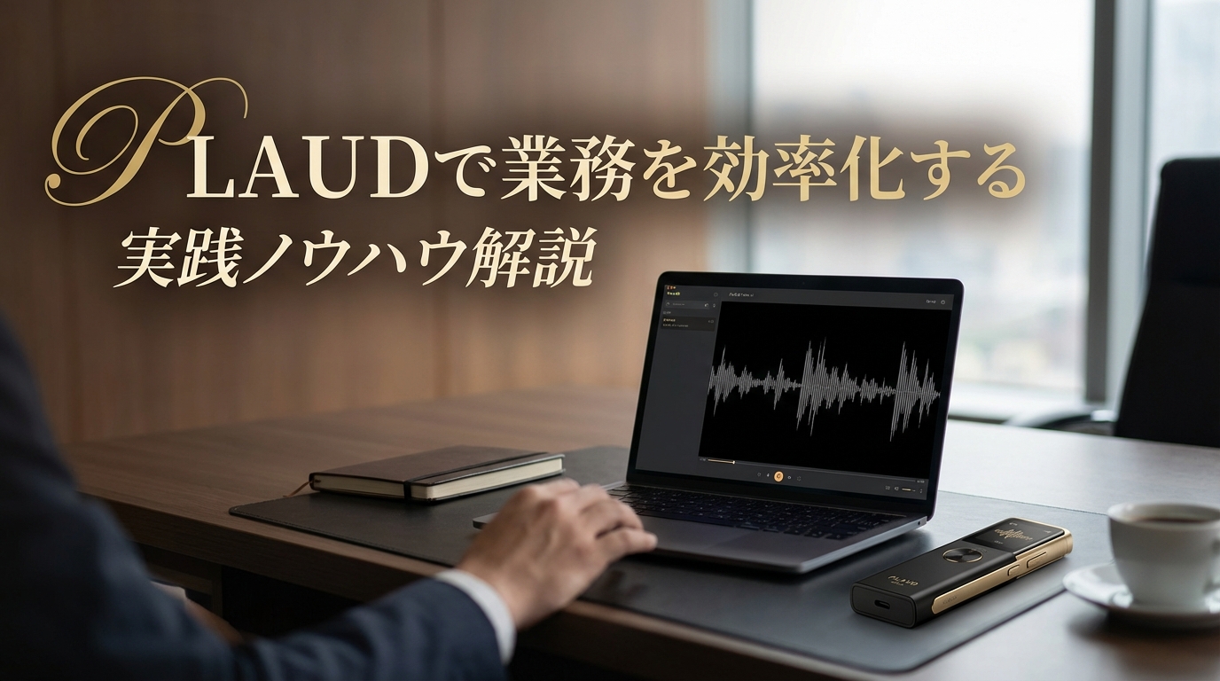 Plaudで業務を効率化する実践ノウハウ解説