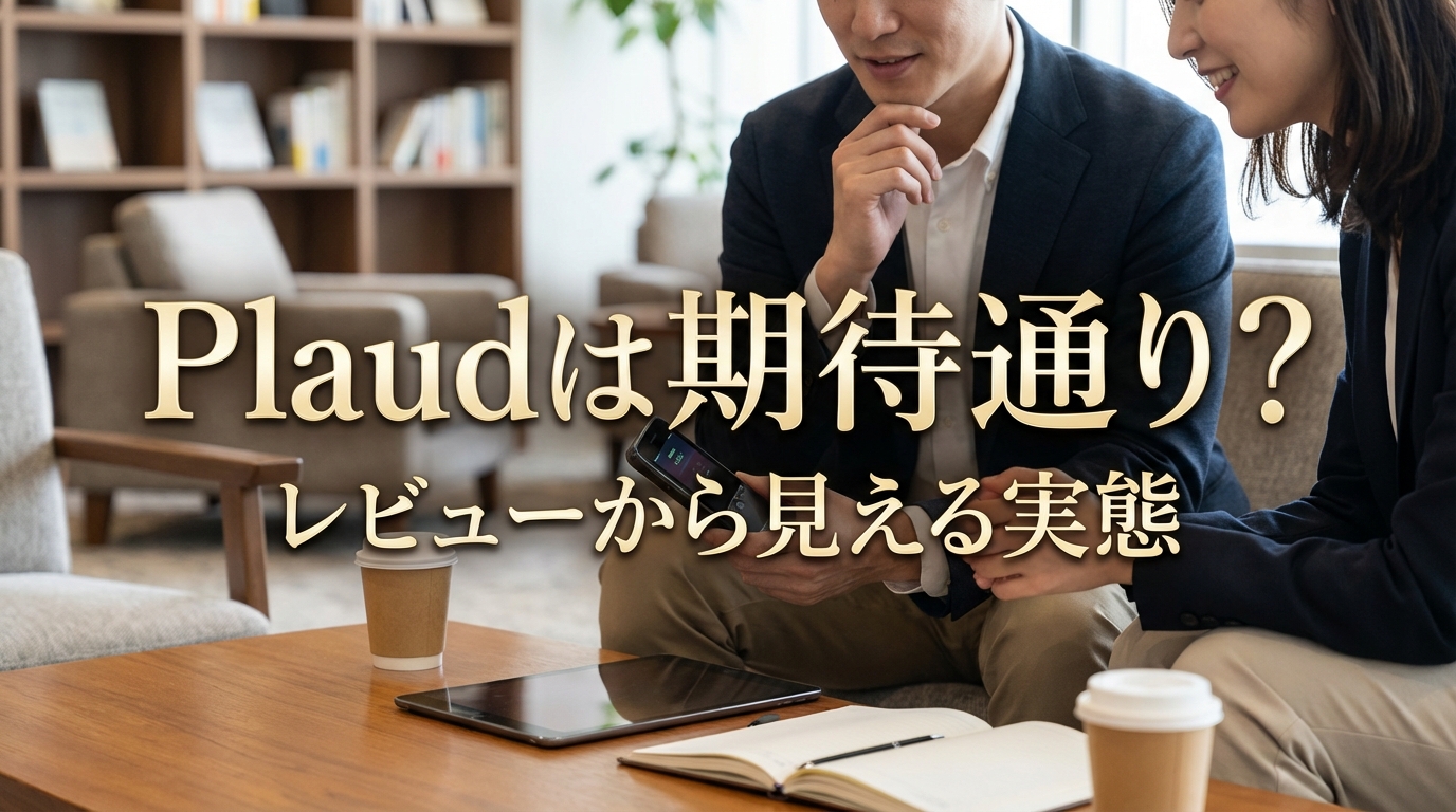 Plaudは期待通り？レビューから見える実態とは