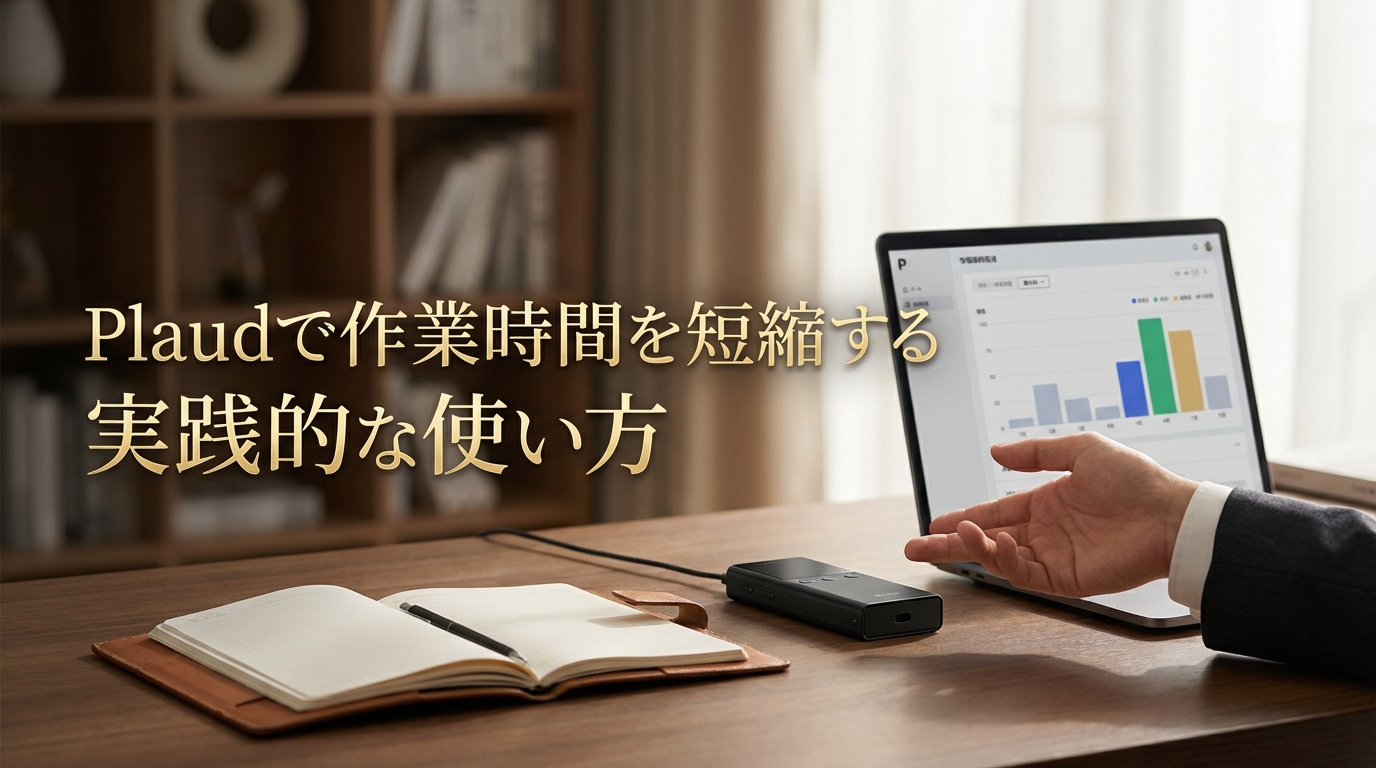 Plaudで作業時間を短縮する実践的な使い方