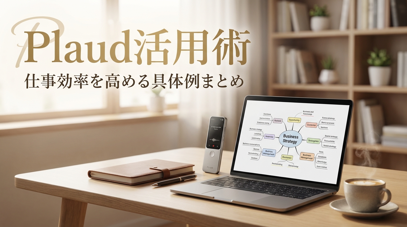 Plaud活用術|仕事効率を高める具体例まとめ