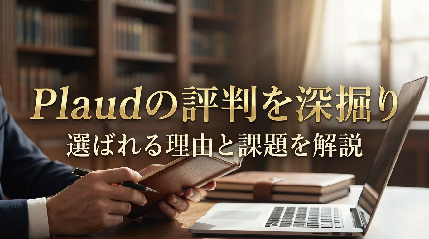 Plaudの評判を深掘り｜選ばれる理由と課題を解説