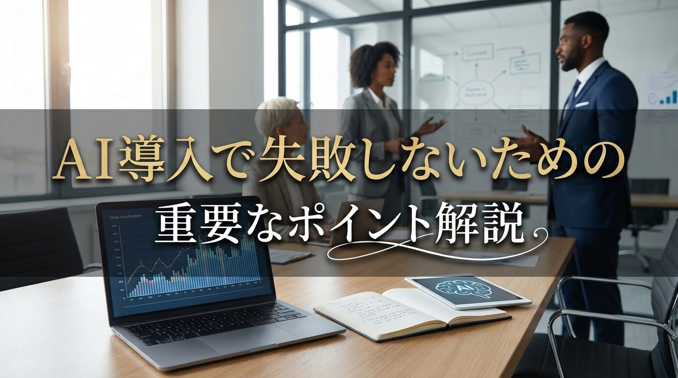 AI導入で失敗しないための重要なポイント解説