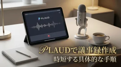 Plaudで議事録作成を時短する具体的な手順