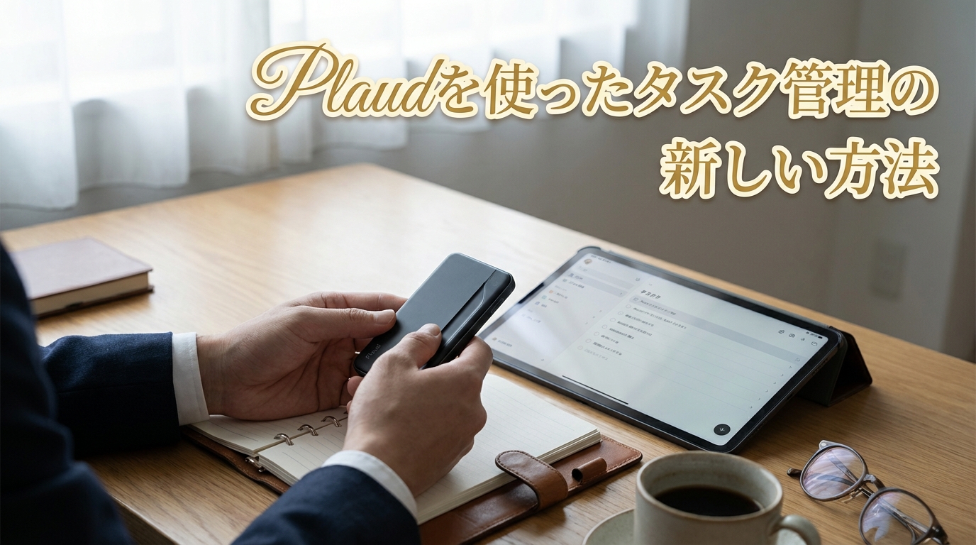 Plaudを使ったタスク管理の新しい方法とは