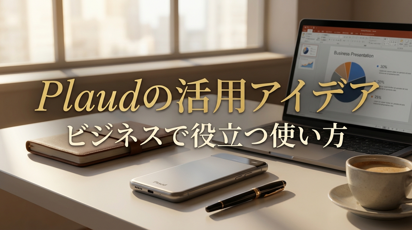 Plaudの活用アイデア|ビジネスで役立つ使い方