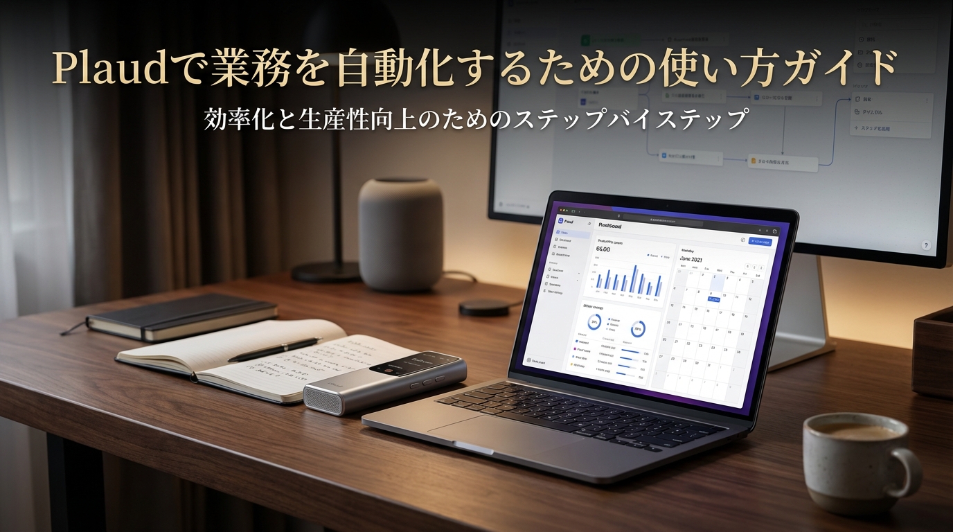 Plaudで業務を自動化するための使い方ガイド