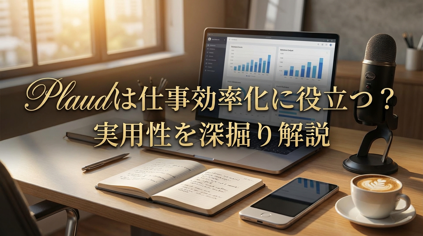Plaudは仕事効率化に役立つ？実用性を深掘り解説