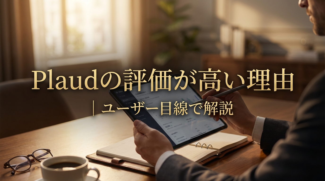 Plaudの評価が高い理由｜ユーザー目線で解説