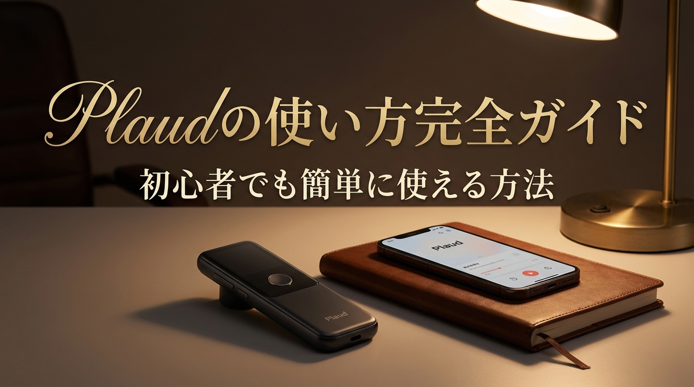 Plaudの使い方完全ガイド｜初心者でも簡単に使える方法