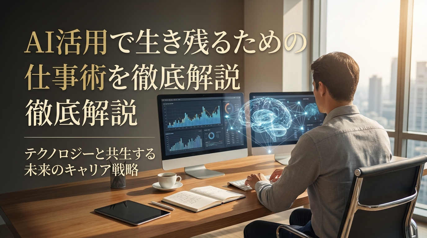 AI活用で生き残るための仕事術を徹底解説