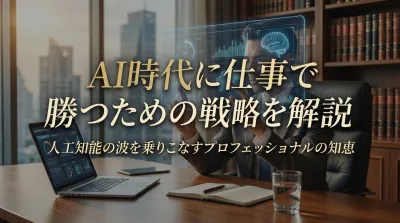 AI時代に仕事で勝つための戦略を解説