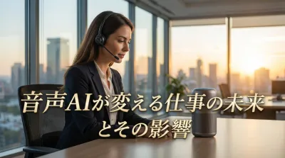 音声AIが変える仕事の未来とその影響とは