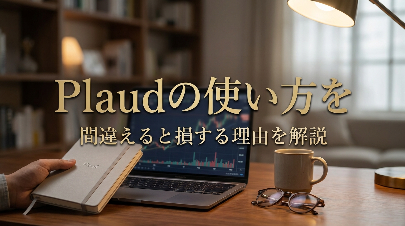 Plaudの使い方を間違えると損する理由を解説