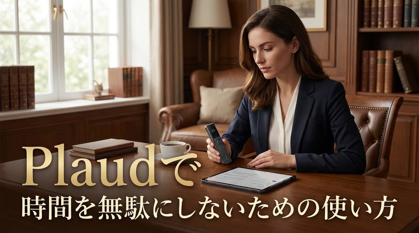 Plaudで時間を無駄にしないための使い方