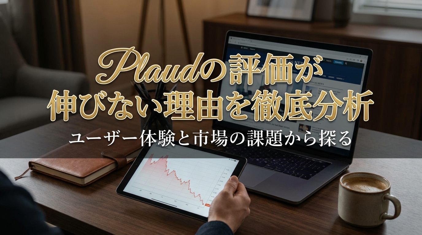 Plaudの評価が伸びない理由を徹底分析