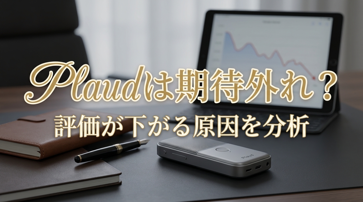 Plaudは期待外れ？評価が下がる原因を分析