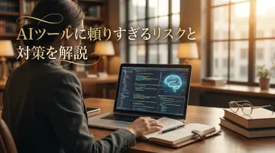 AIツールに頼りすぎるリスクと対策を解説
