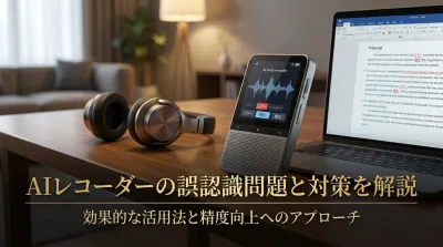 AIレコーダーの誤認識問題と対策を解説