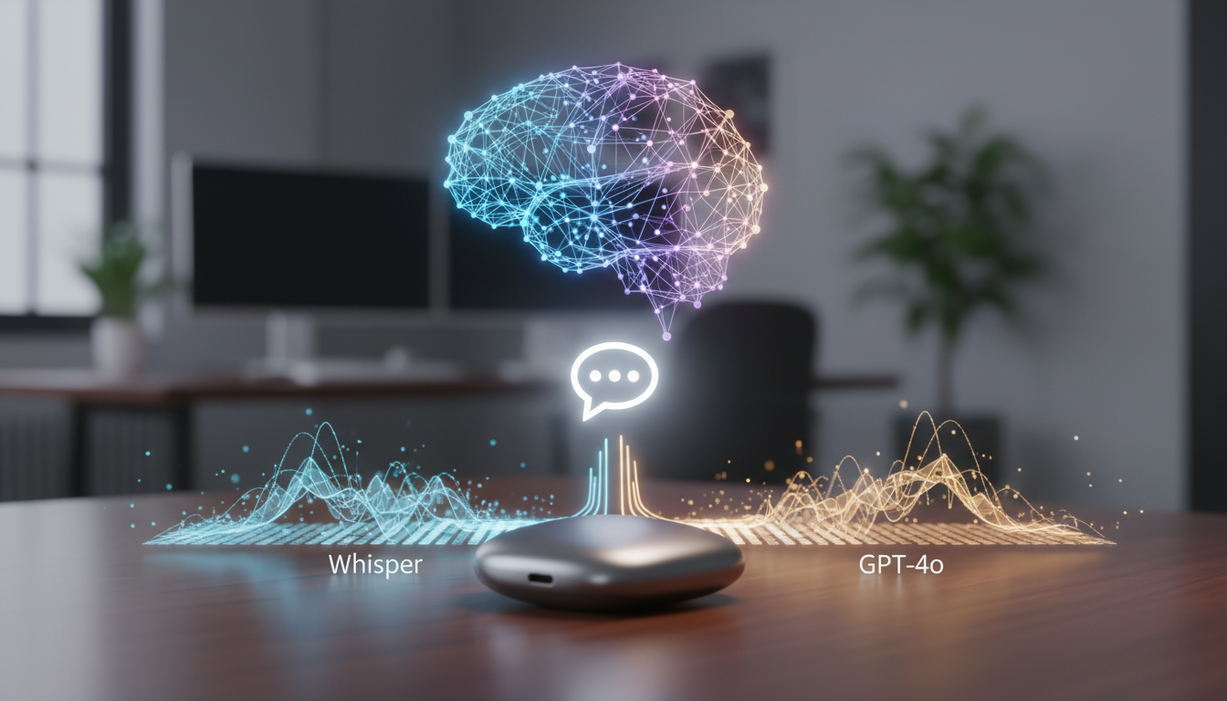 精度が高いと言われる背景：WhisperとGPT-4oの組み合わせ