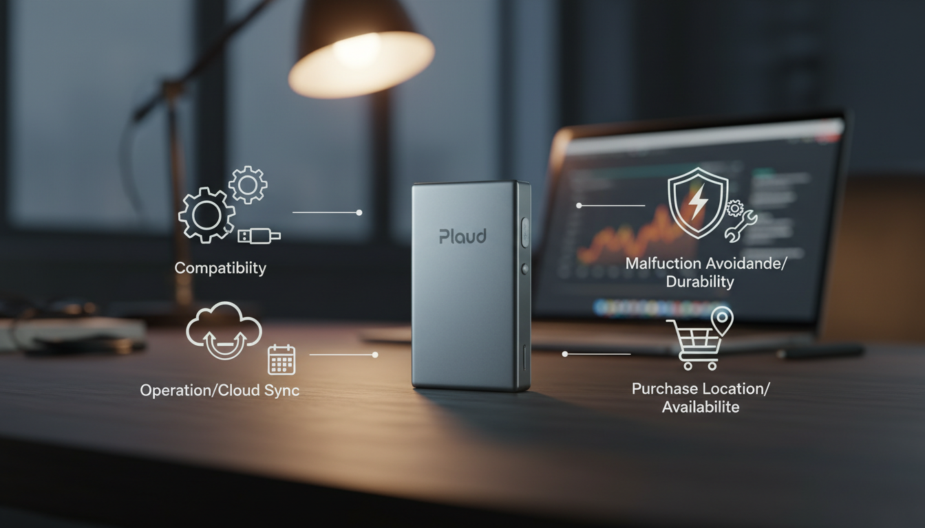 購入前に確認したいポイントは「互換性・運用・故障回避・購入先」です