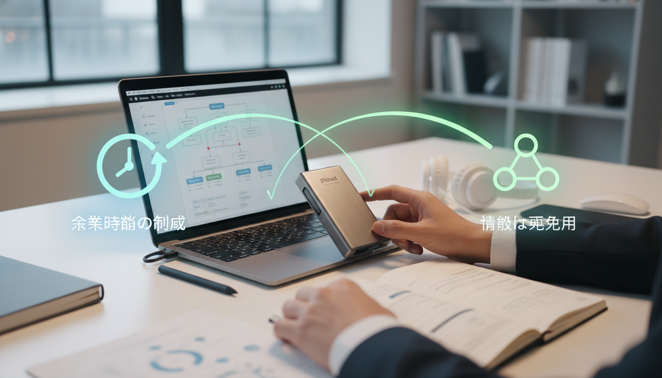 「作業時間の削減」と「情報の再利用」が両立しやすい理由