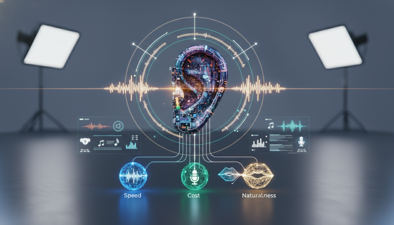 AI音声ツールは「速く・安く・自然に」を同時に満たし始めています