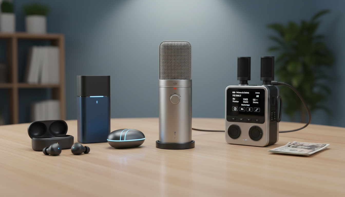 違いが出るのは「録音品質」「処理方式」「形状」「コスト」です