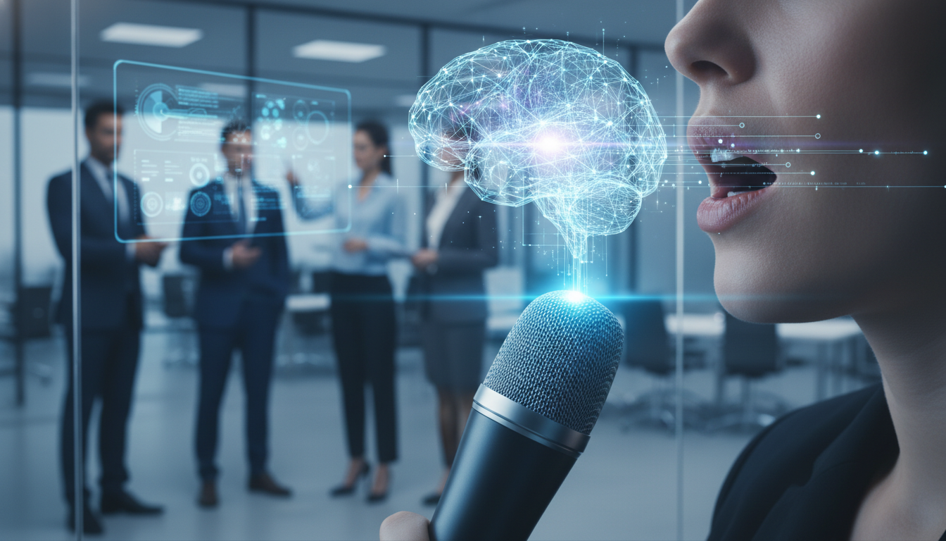 音声認識AIは「会話で仕事を進める基盤」へ移行しています