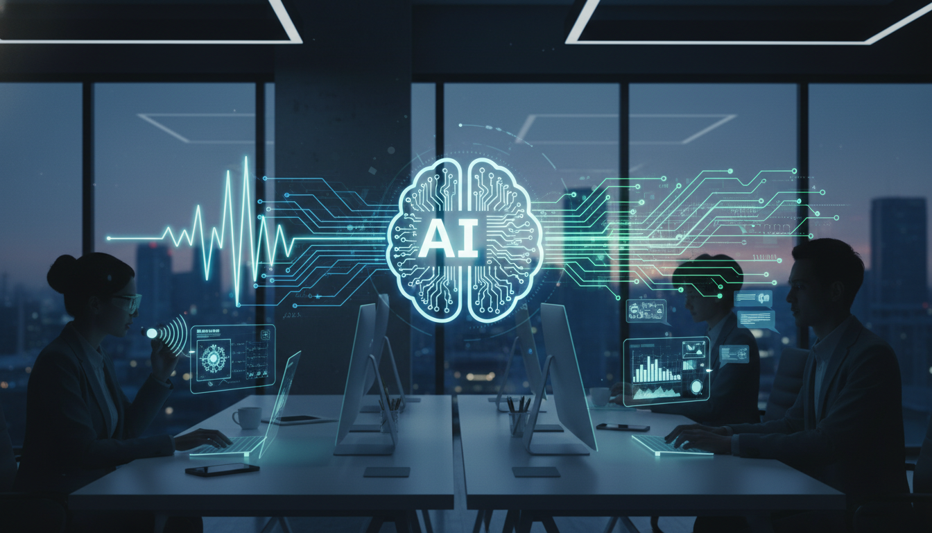 音声認識・音声合成と生成AIの統合が、業務適用を一段押し上げています