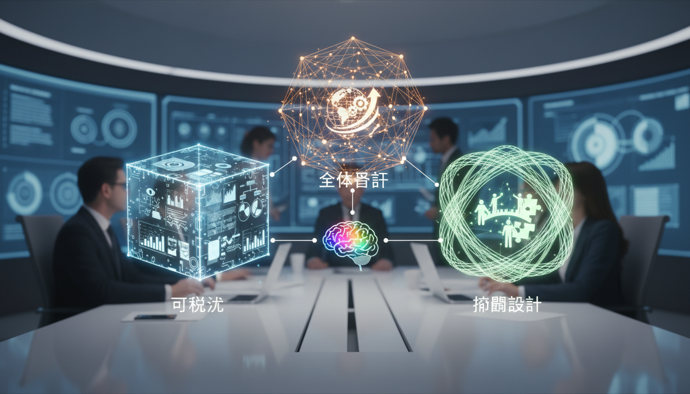 AI時代の業務効率化に必要な視点は「可視化・全体最適・協働設計」です