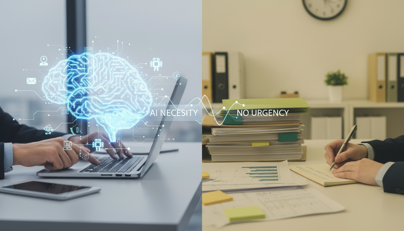 AIは「必要な会社」と「急がなくてよい会社」が分かれます