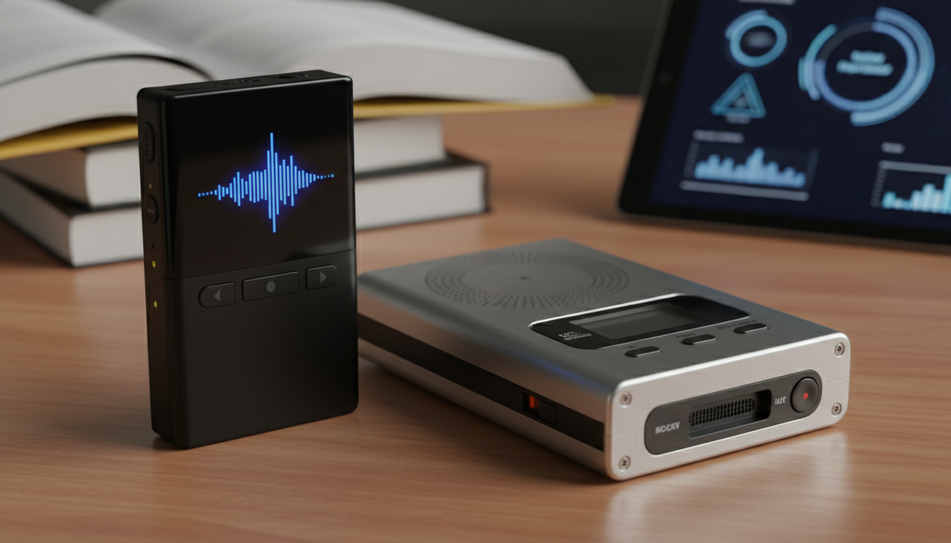 AI録音機能が従来ICレコーダーと異なるポイント