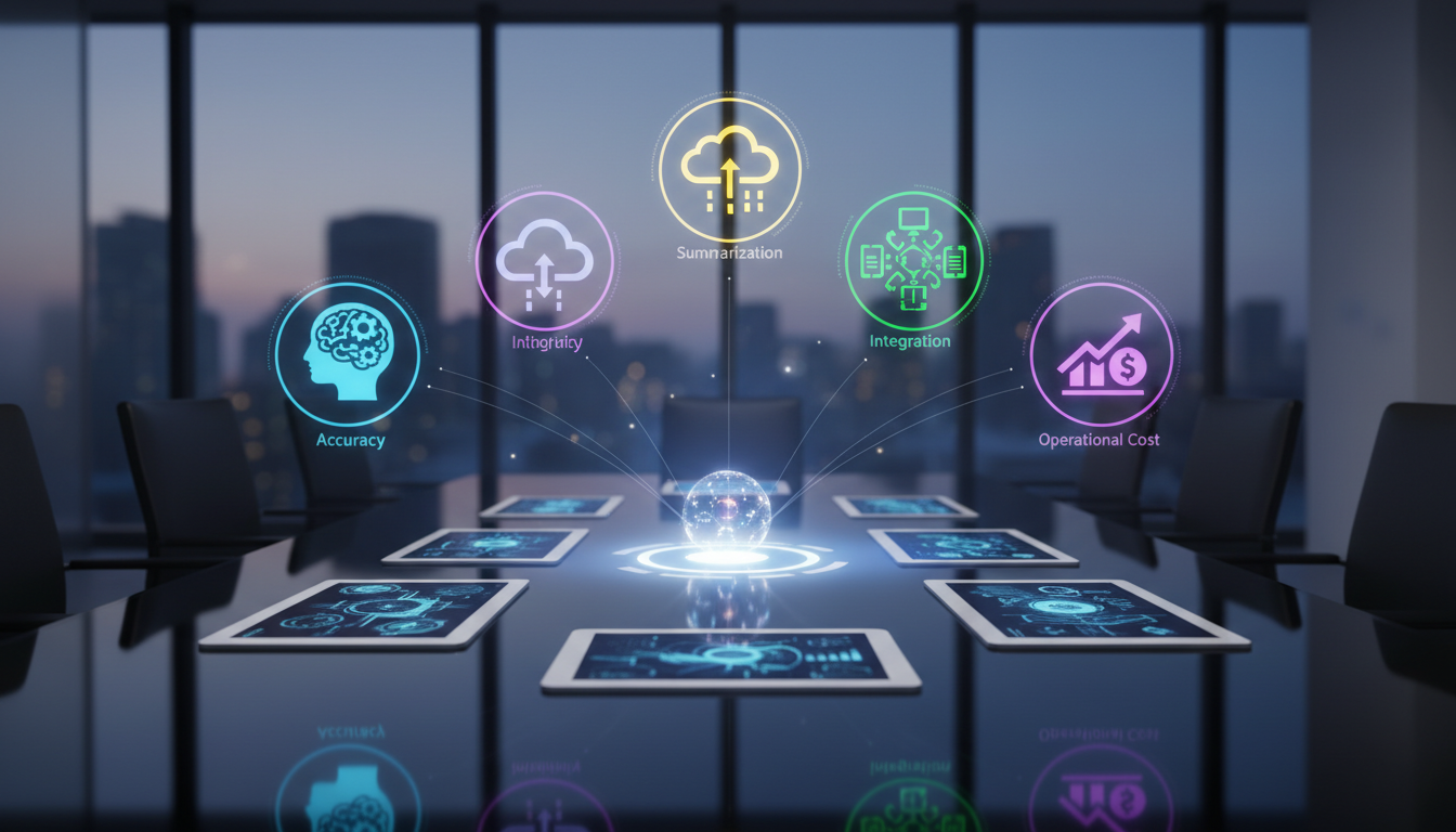 5ツール比較の要点は「精度・要約・連携・運用コスト」です