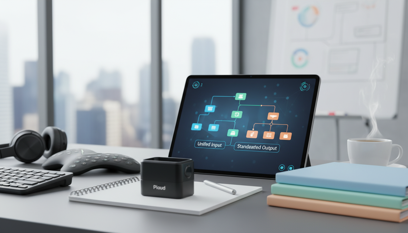 業務効率化に効くのは「入力の統一」と「出力の定型化」です