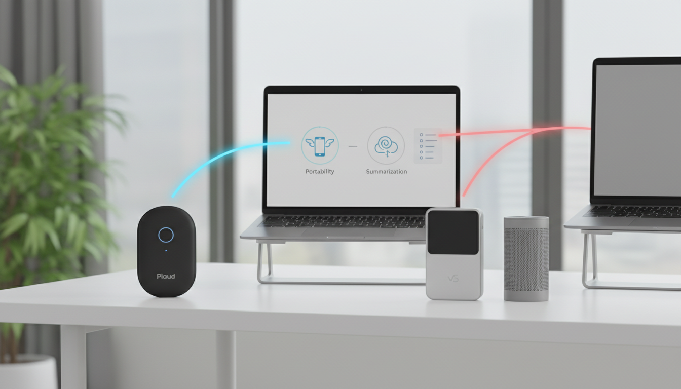 Plaudは「携帯性と要約力」を重視する人に向く選択肢です