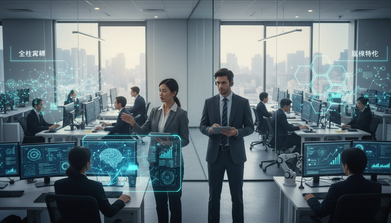 AIによる業務効率化は「全社展開」と「現場特化」を併用すると成果が出やすいです