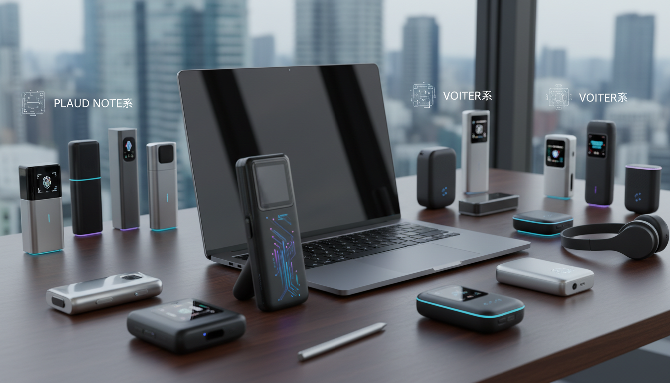 2026年の最適解は「PLAUD NOTE系」か「VOITER系」を軸に選ぶことです