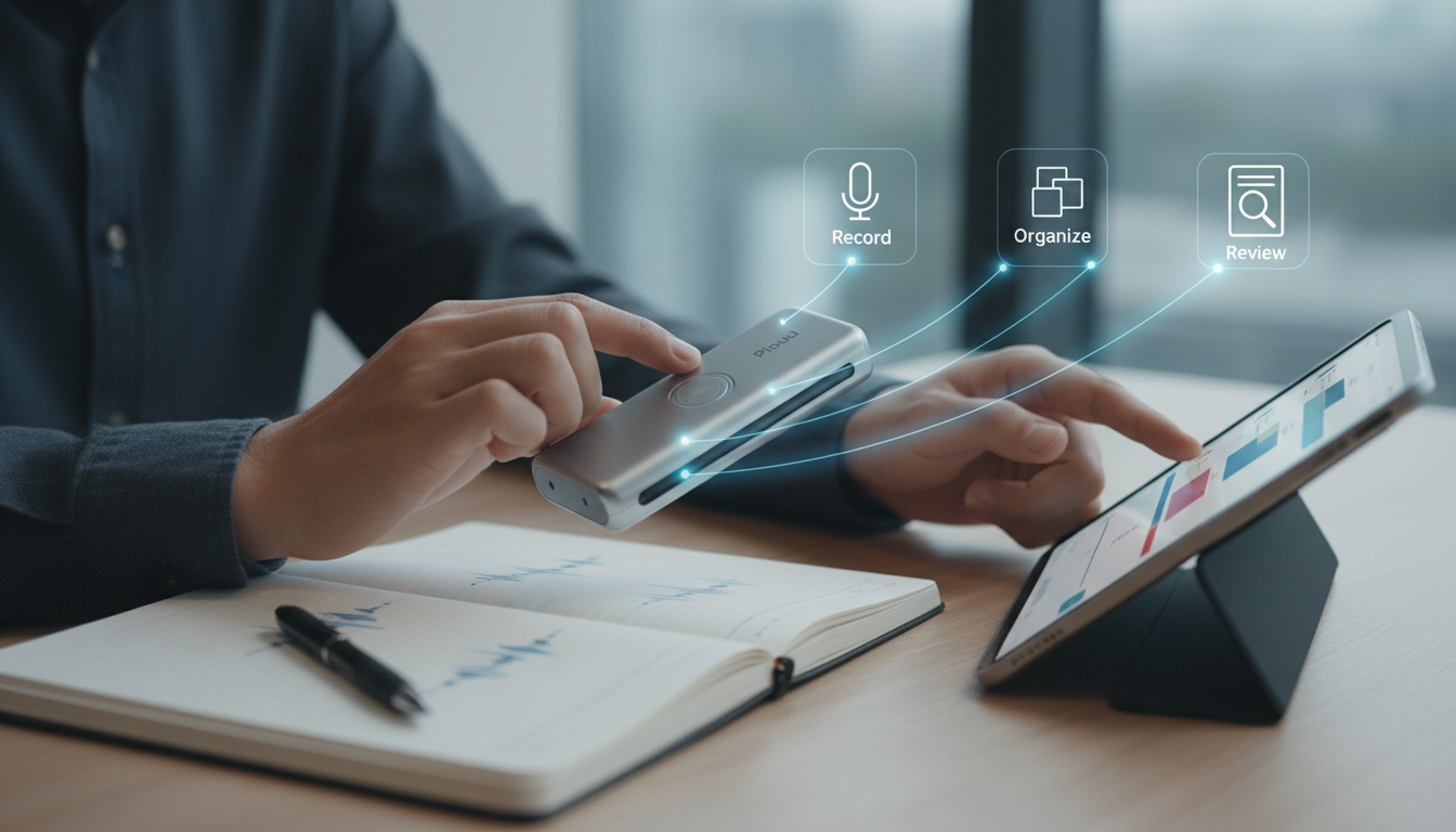 Plaudは「録る・整える・確認する」を型化するとミスが減ります