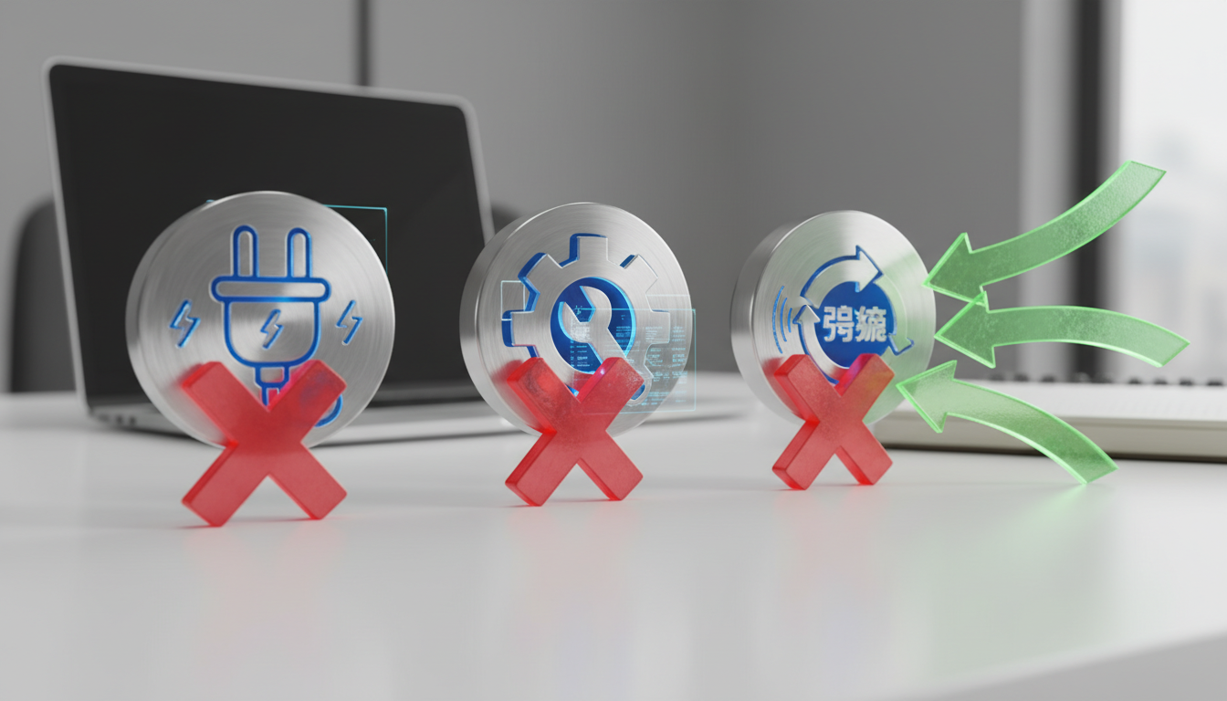 よくあるミスは「接続・設定・同期」の3点に集約されます