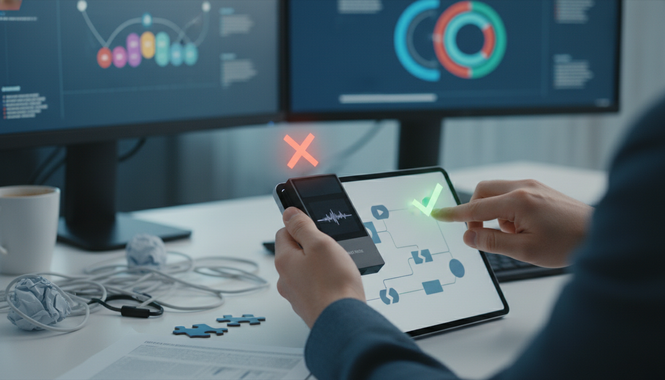 ミスが起きる背景は「AI任せ」と「連携前提」の設計にあります