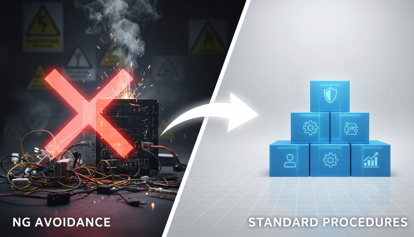 安全と成果を両立するには「NG回避」と「手順の型」が必要です