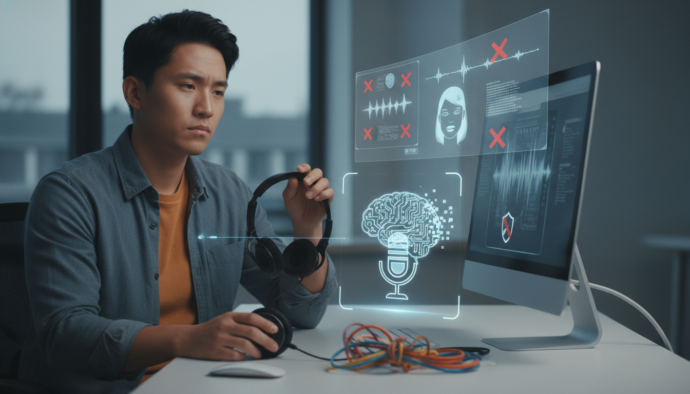 AI音声ツールは「弱点を前提に設計」すると失敗しにくいです