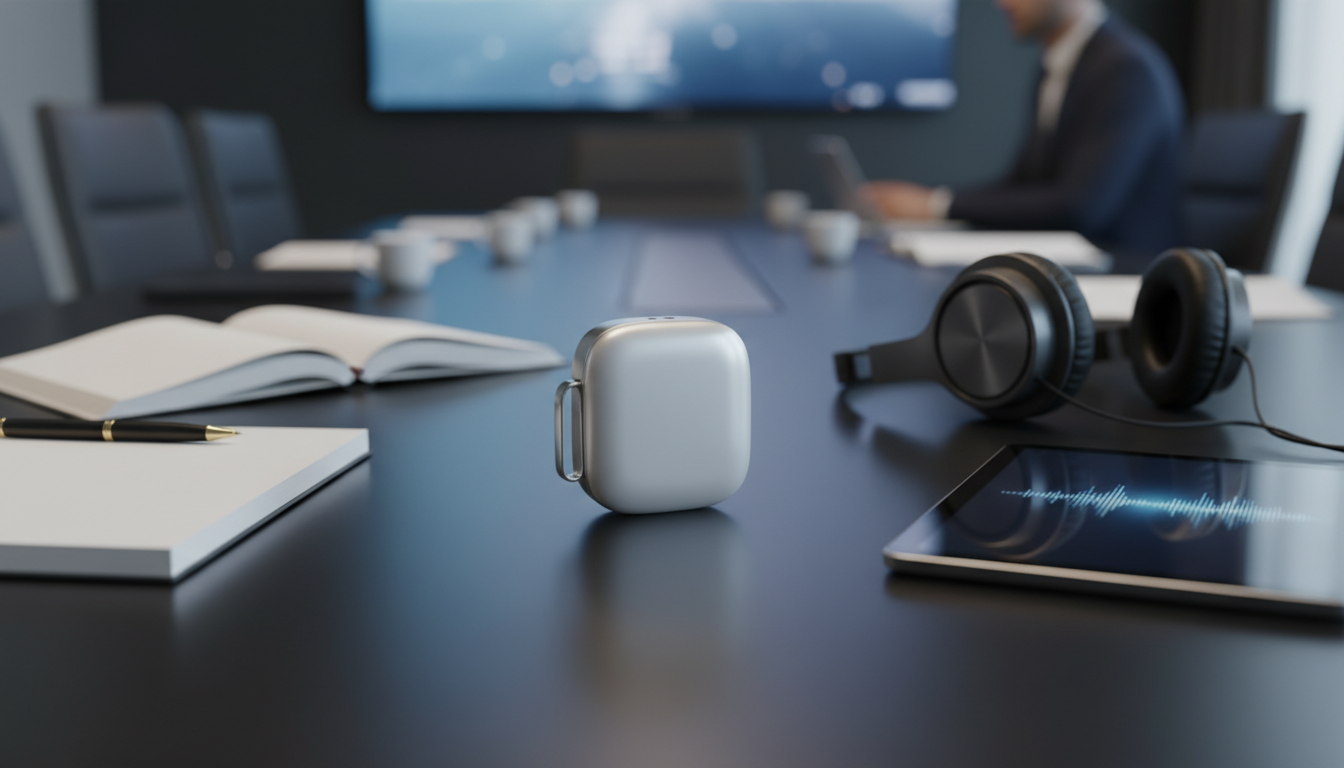 Plaud Noto Pinは「音質より文字起こし重視」で、会議用途に強い傾向です