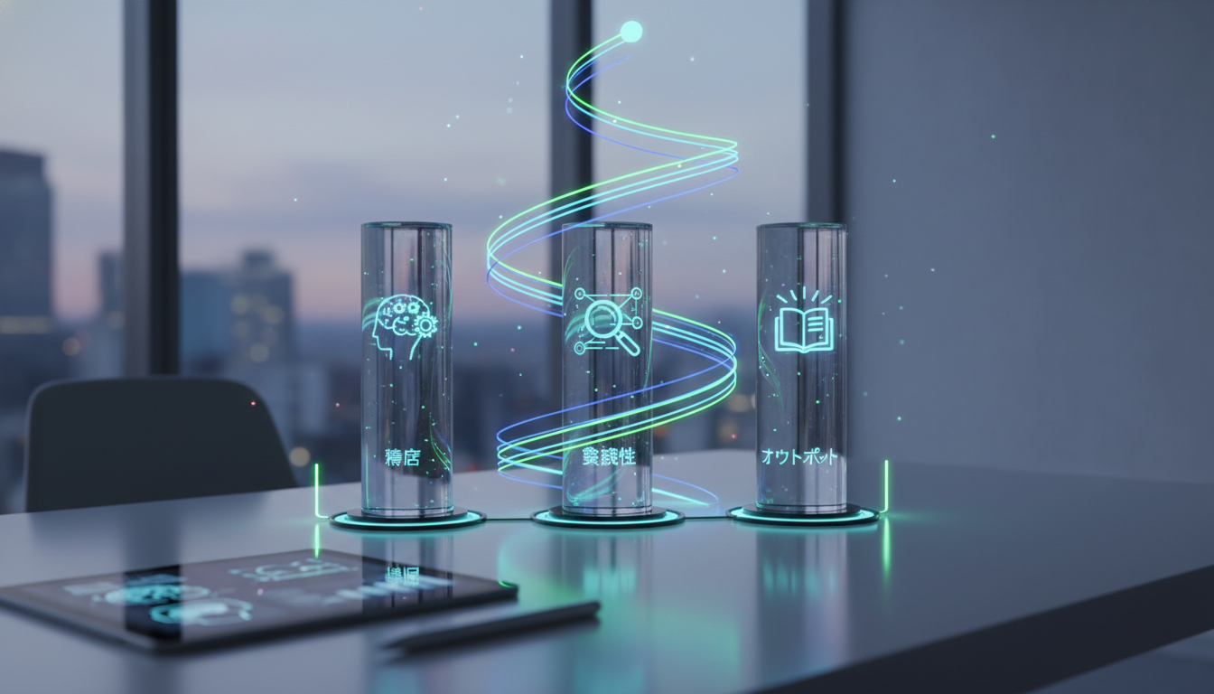 うまくいく運用は「精度・検索性・アウトプット」を同時に上げています