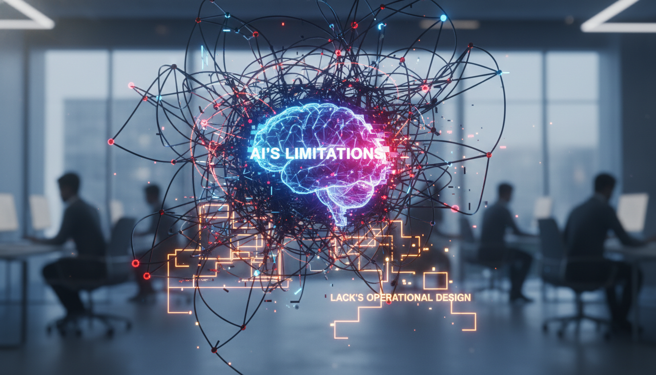 効率が下がる原因は「AIの限界」と「運用設計の不足」が重なることです