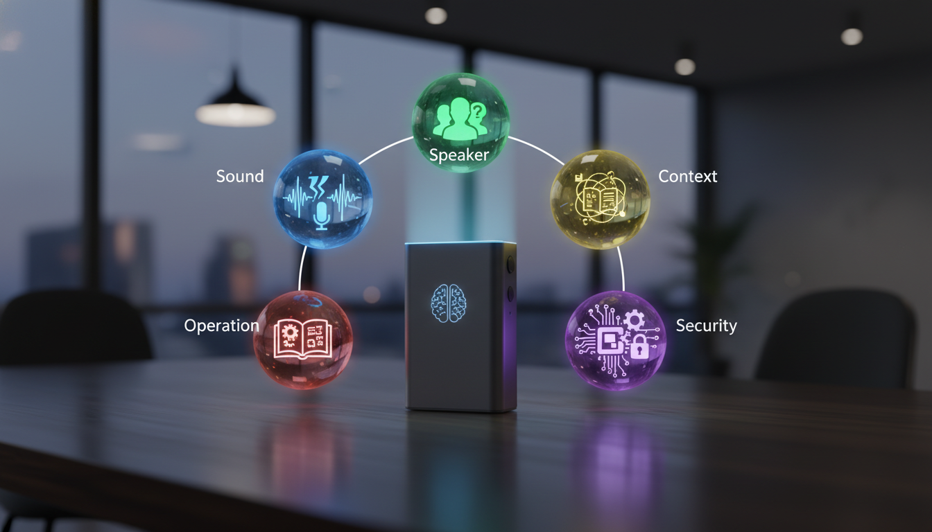 弱点が生まれる主な理由は「音・話者・文脈・運用・セキュリティ」の5点です