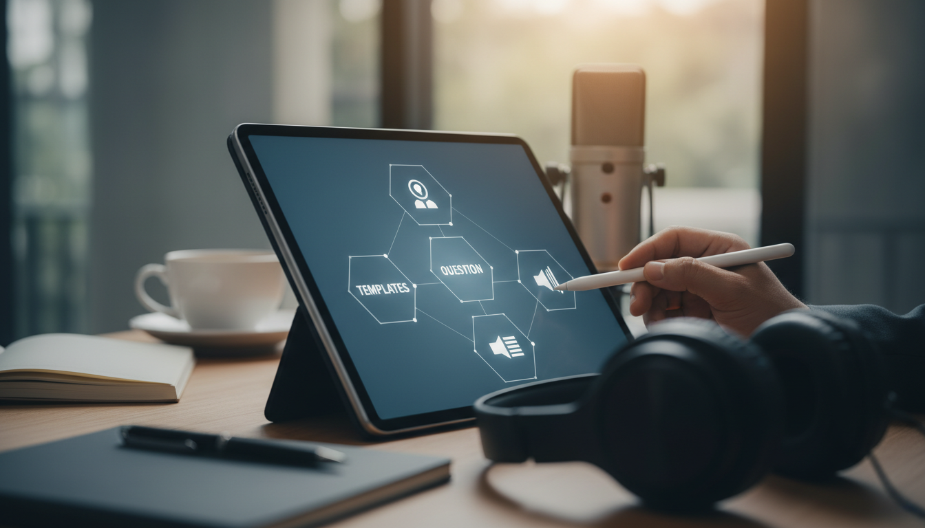Plaudは「テンプレート×質問×整音」で成果が決まります